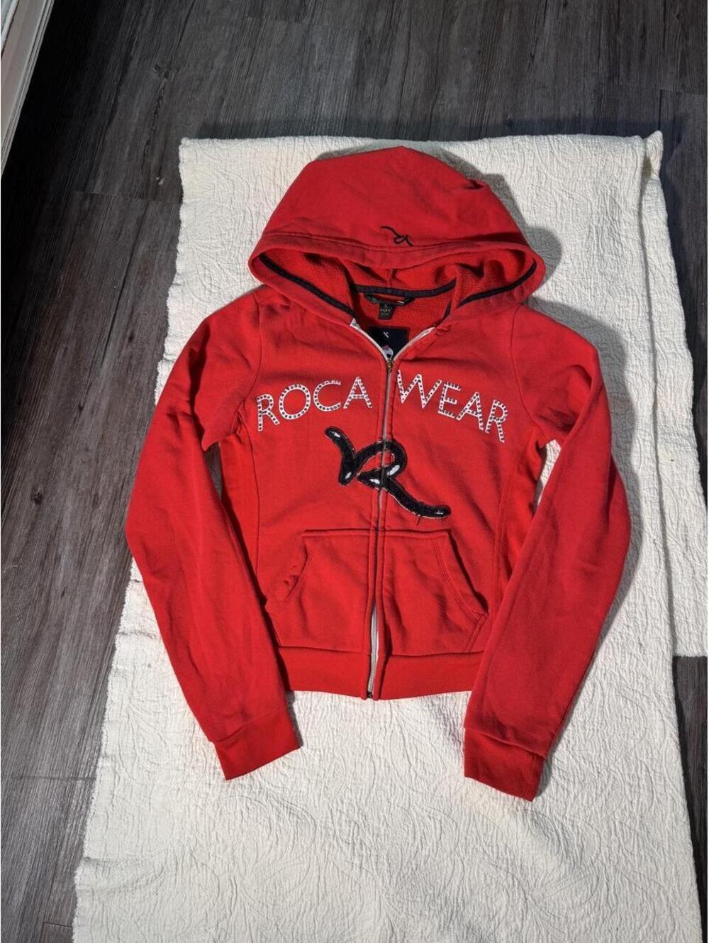 Rocawear red zip up jacket